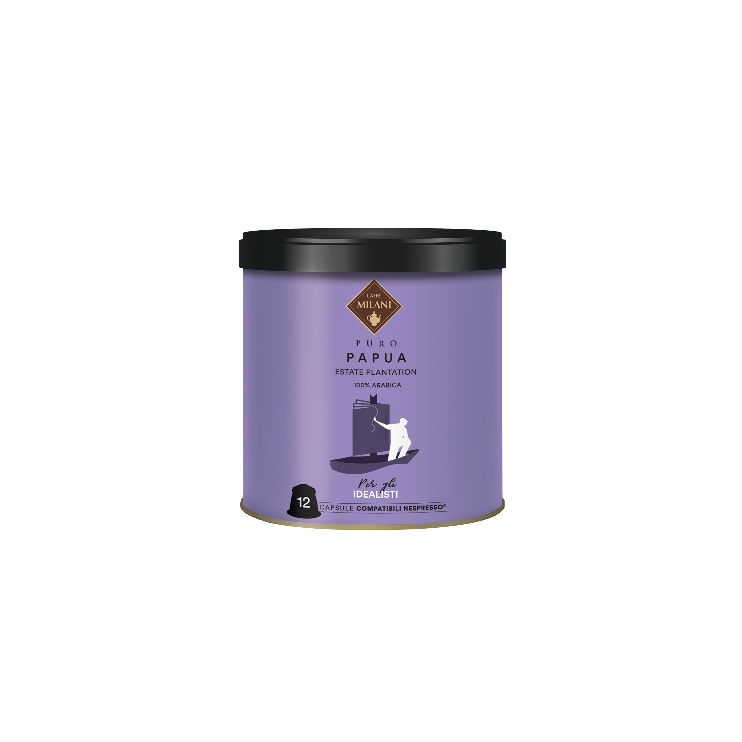 Puro Papua in capsule compatibili Nespresso® Caffé Milani