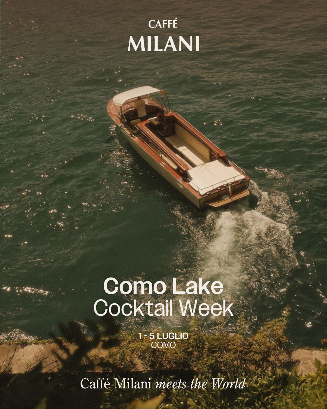 Il caffè incontra la mixology: Caffé Milani alla Como Lake Cocktail Week