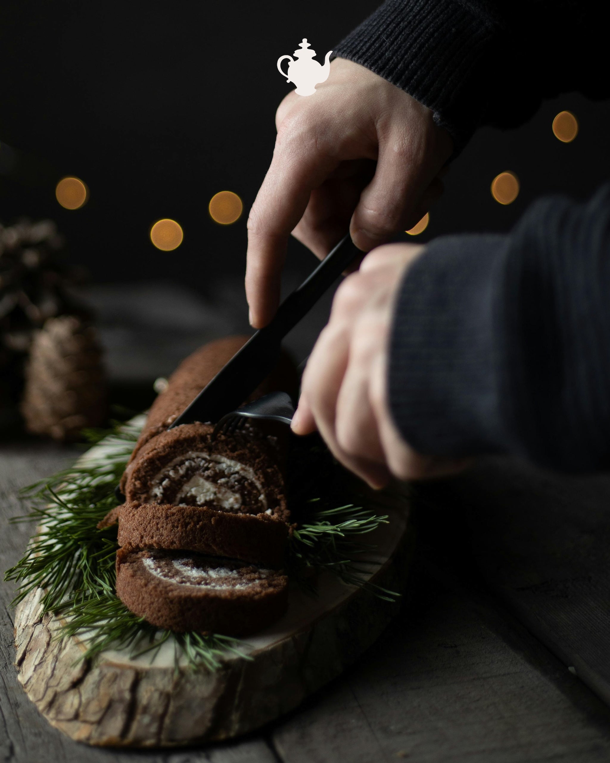 Tronchetto di Natale al caffè: dolce tradizionale con Christmas Blend Caffé Milani
