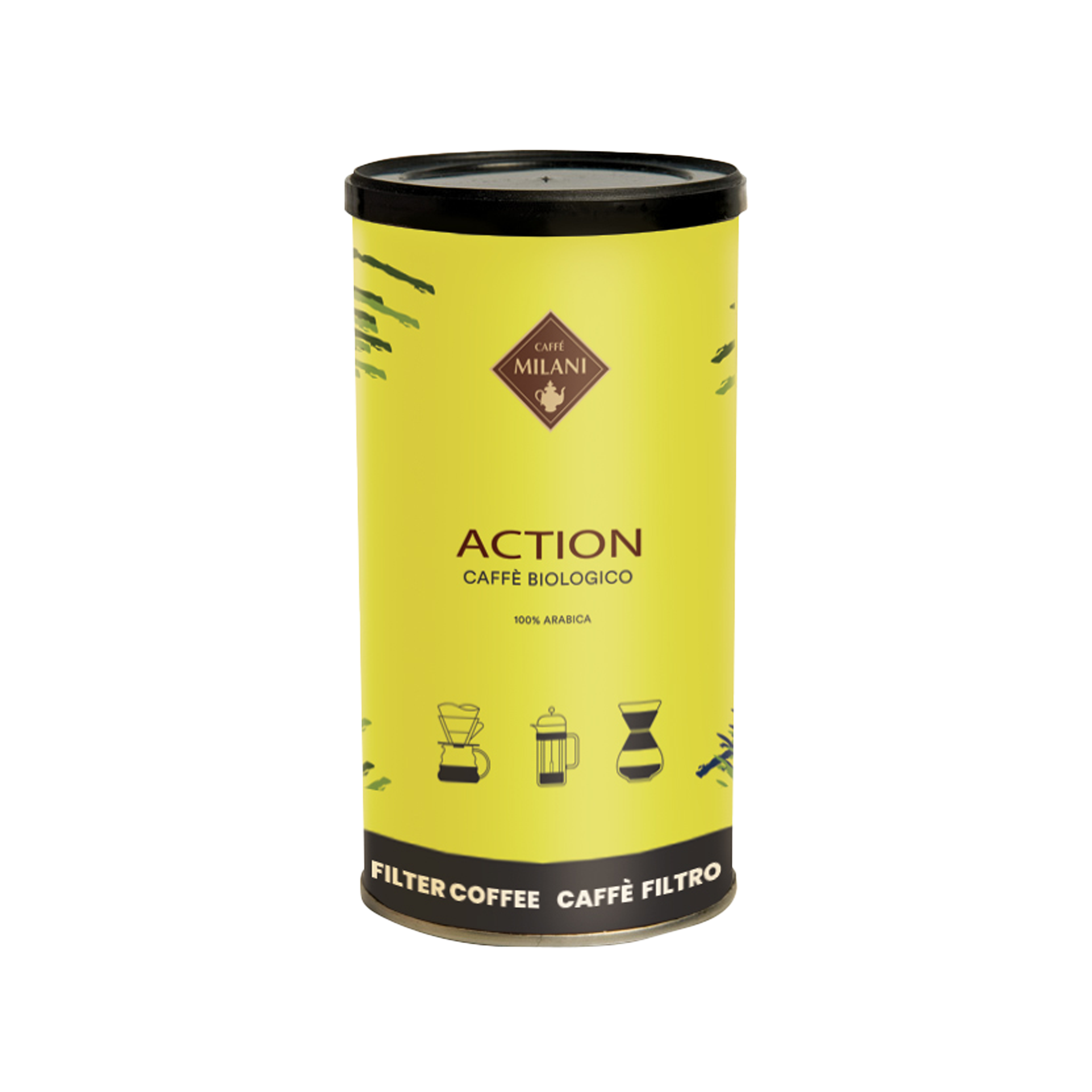 Action macinato per filtro Caffé Milani