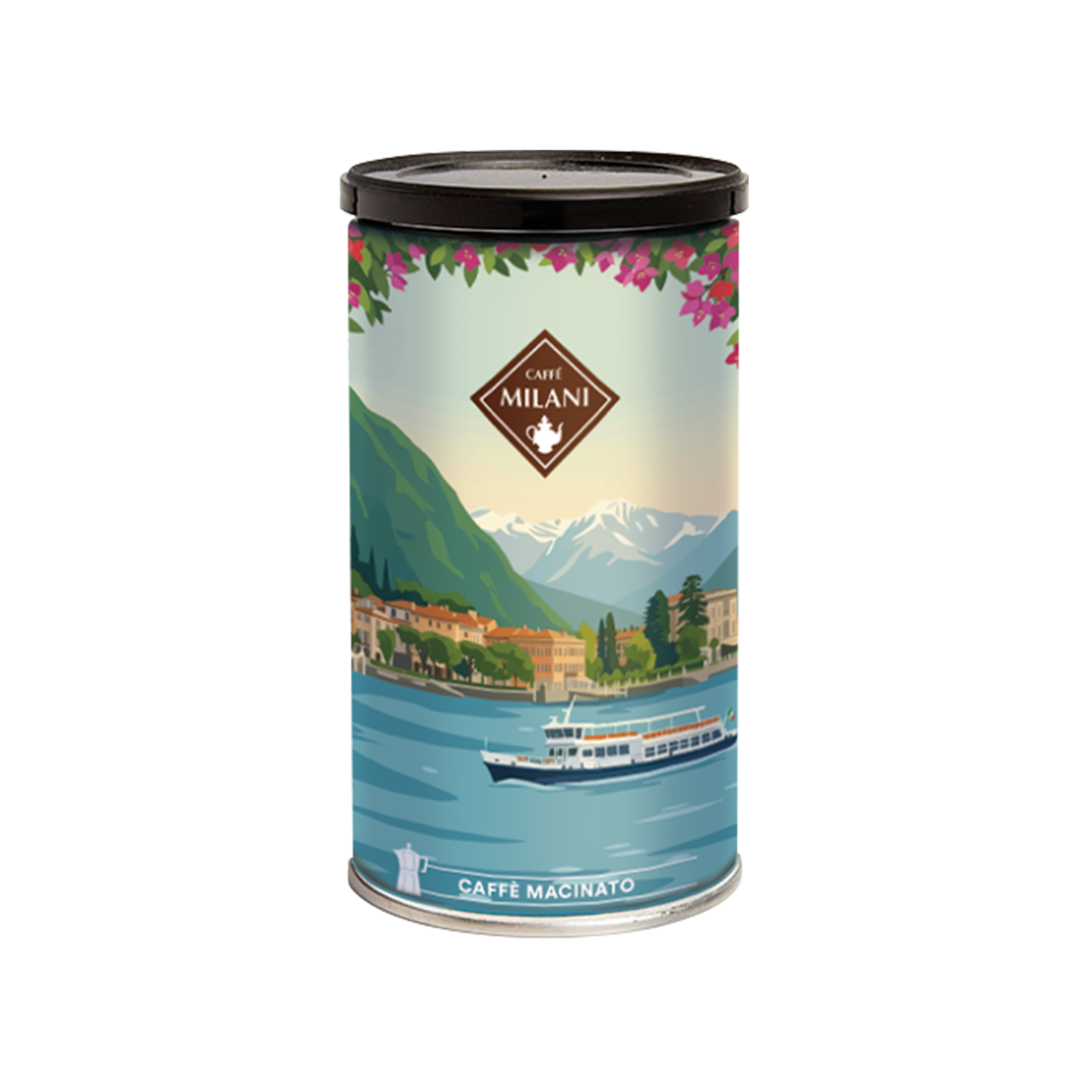 Lake Como Postcard - Macinato